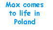 Max comes to life in Poland