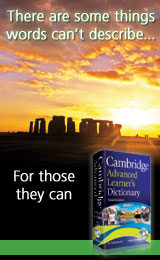 Cambridge Advanced Learner's Dictionary