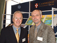 Photograph of Gary Anderson with Herbert Puchta